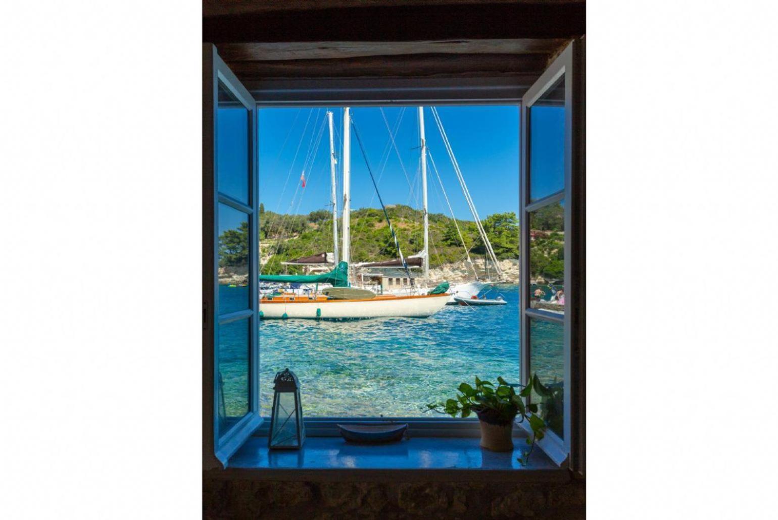 Apartmán Spiros Jetty House Longós Exteriér fotografie