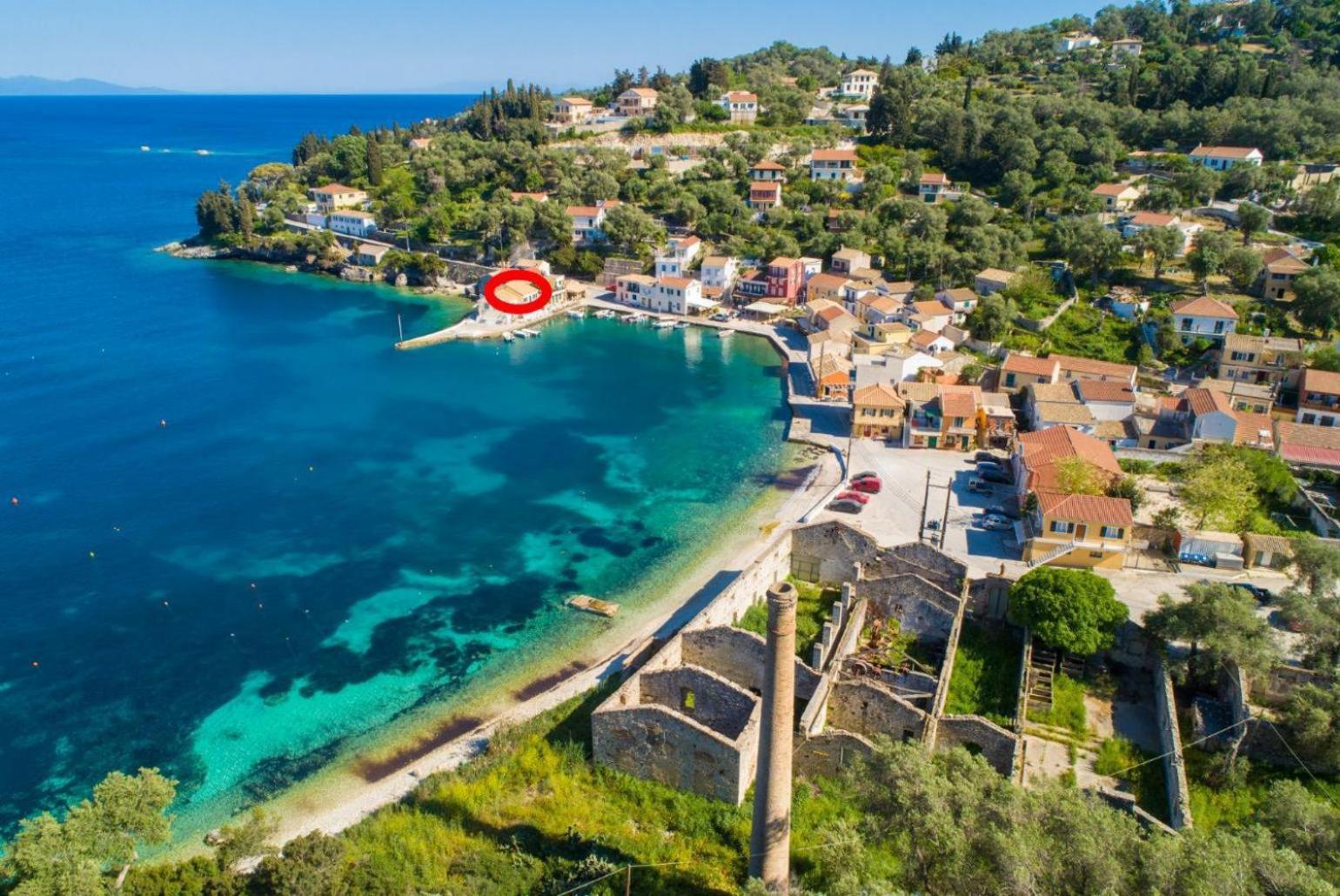 Apartmán Spiros Jetty House Longós Exteriér fotografie